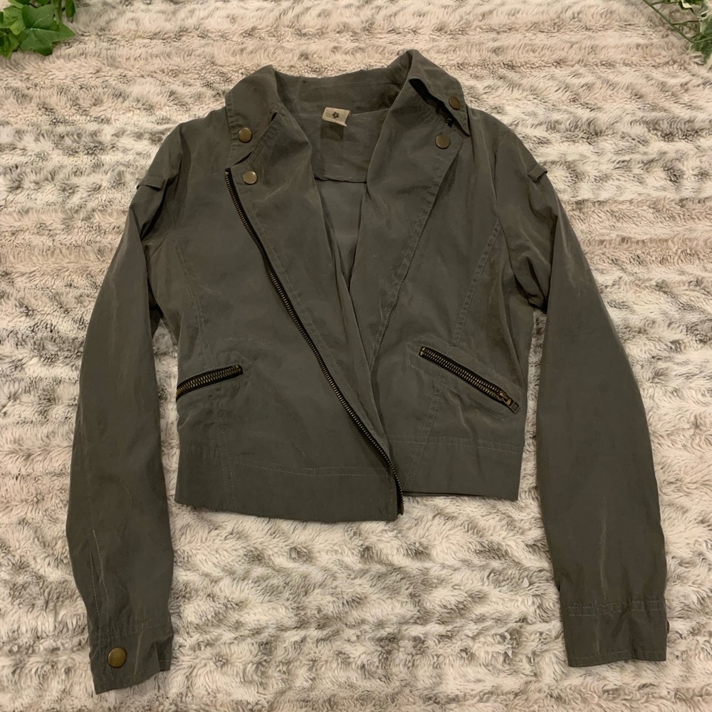 Gray jacket